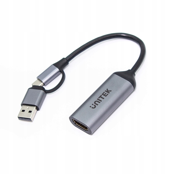 Grabber video Unitek USB-C/A, 4K HDMI 1.4b V1167A