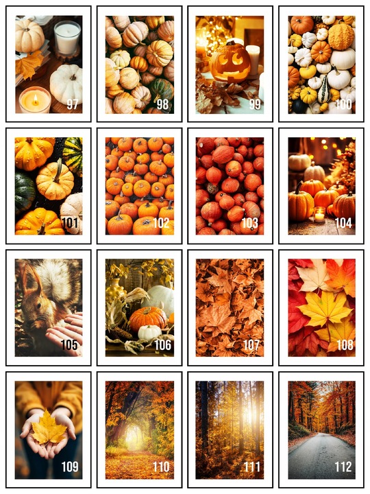 Obraz 30x40 Jesień Jesienne DUŻO WZORÓW plakaty dekoracja do salonu