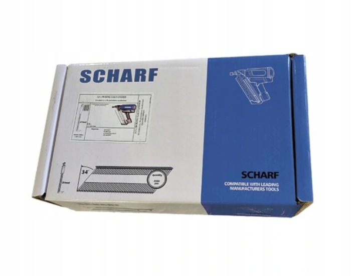 Gwoździe do gwoździarki 3,1x90 SCHARF
