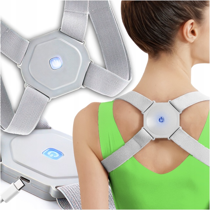 INTELIGENTNY KOREKTOR WAD POSTAWY PROSTE PLECY ZDROWY KRĘGOSŁUP SZELKI