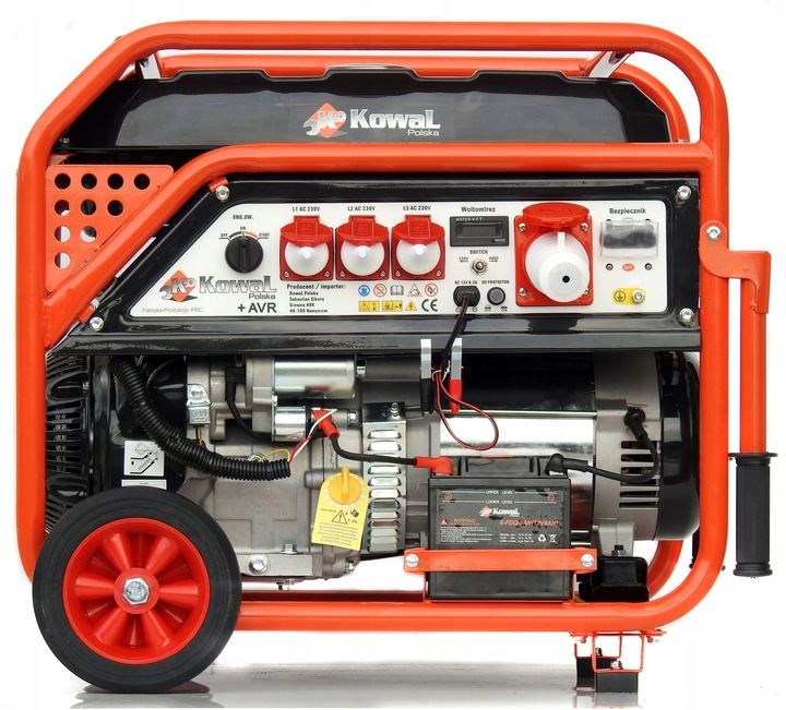 PROFESJONALNY AGREGAT PRĄDOTWÓRCZY 11,8kW ELSTART AVR+ MIEDŹ STOJAN
