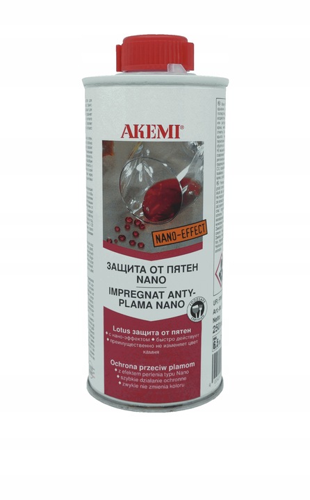 Akemi impregnat do marmuru i granitu Nano 250ml