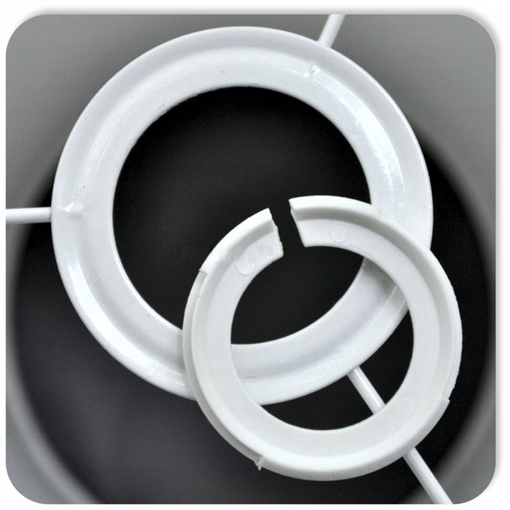 Klosz do lampy stojącej / wiszącej Abażur BIAŁY 40