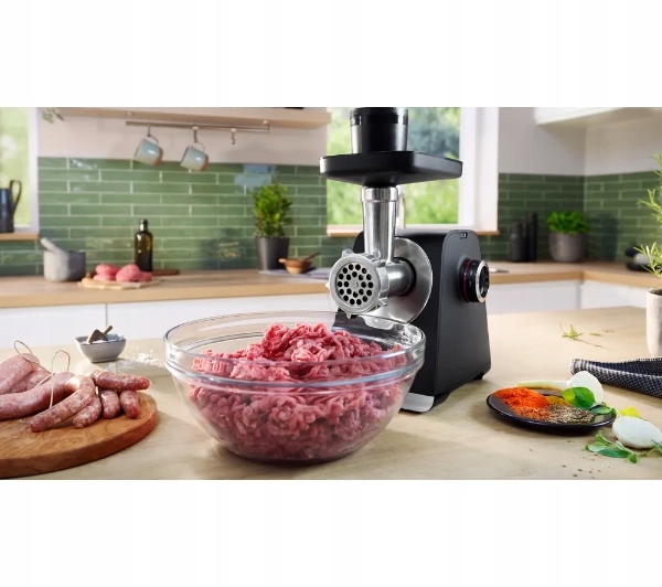 Maszynka do mięsa Bosch MultiPower Series 6 MFWS641B 2100W 3 sitka