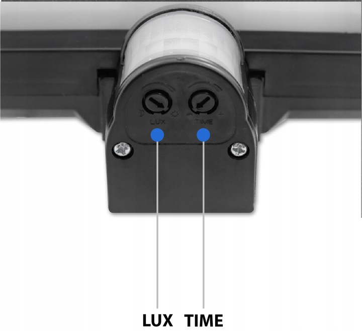 Lampa kinkiet ogrodowy z czujnikiem zewnętrzna LED