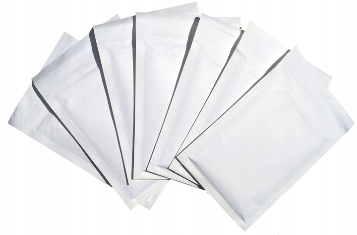 KOPERTY BĄBELKOWE I19 19I 19 I 50SZT BIAŁE