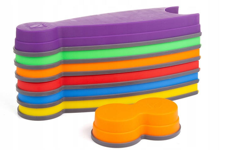 Tor animacyjny sensoryczna ścieżka do ćwiczeń Gonge kolorowa rzeka