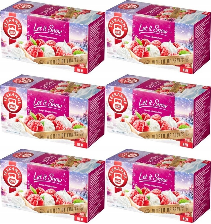 TEEKANNE HERBATA OWOCOWA LET IT SNOW 120T