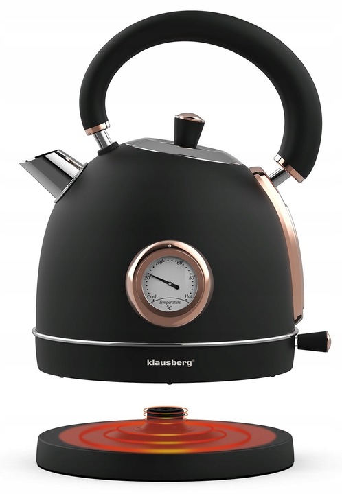 Czajnik elektryczny 1.8L z Termometrem RETRO Klausberg KB-7905 2200W