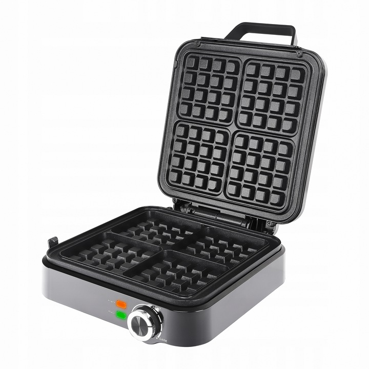 GOFROWNICA 4 GOFRY REGULACJA TEMPERATURY MOCNA 1500W NIEPRZYWIERAJĄCE