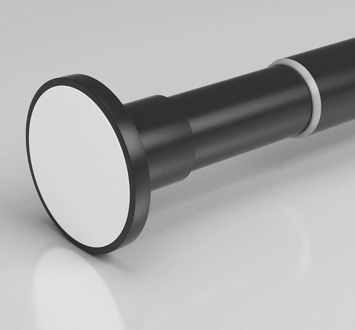 DRĄŻEK NA UBRANIA ROZSUWANY KARNISZ 110-200 ŚR. 25