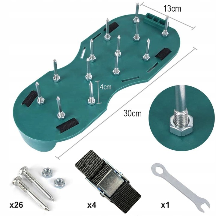 AERATOR WERTKULATOR do TRAWNIKÓW NAPOWIETRZANIA DUŻE KOLCE na buty