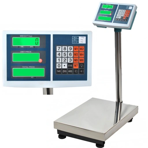 Waga Magazynowa Sklepowa Elektroniczna 100kg LCD
