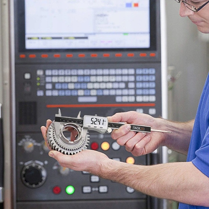 TACKLIFE SUWMIARKA CYFROWA ELEKTRONICZNA LCD 150MM