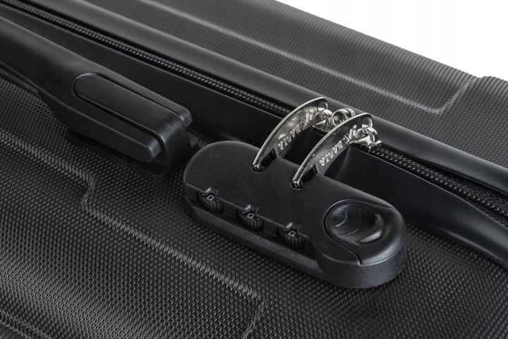 Wytrzymała Walizka Rozmiar Średni 65L Polipropylen 4 Koła Bagaż
