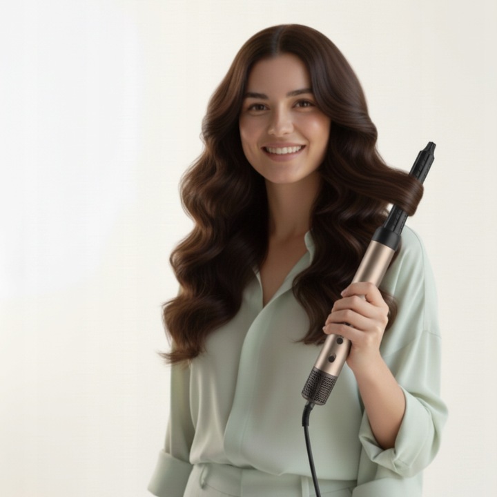 Dekraft Air Styler ICED LATTE suszarko-lokówka z jonizacją, NTC 1500W