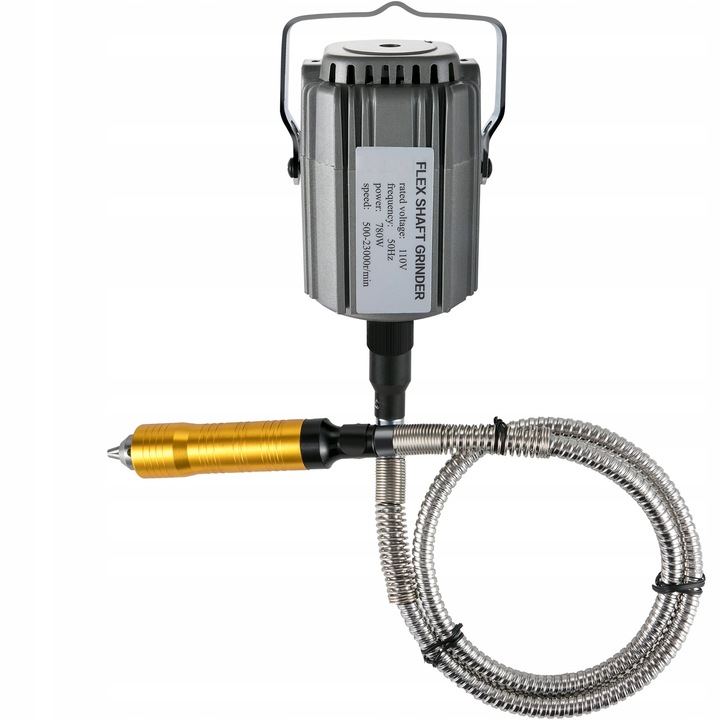 780W Flex Shaft Grinder 500-23000RPM 131PCS 1/4" Chuck Pedal DIY Tool