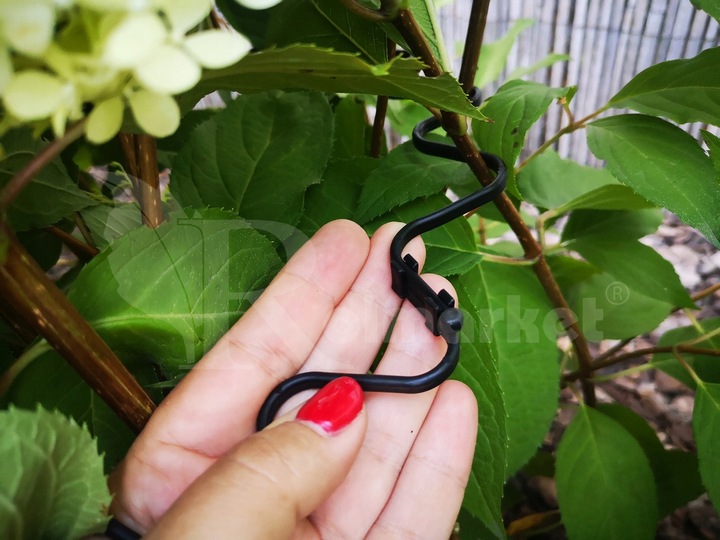 Podpora Obejma 20 szt Ring do Hortensji Roślin Kwiatów traw Obejmy Podpory