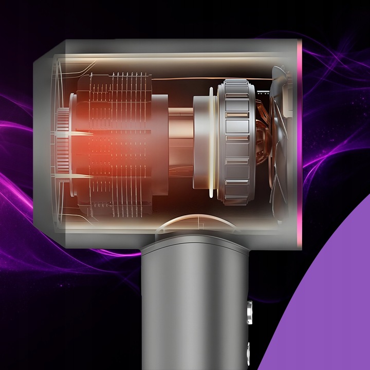 SUSZARKA DO WŁOSÓW Z JONIZACJĄ 5W1 3 PRĘDKOŚCI 1600W PREZENT NA ŚWIĘTA