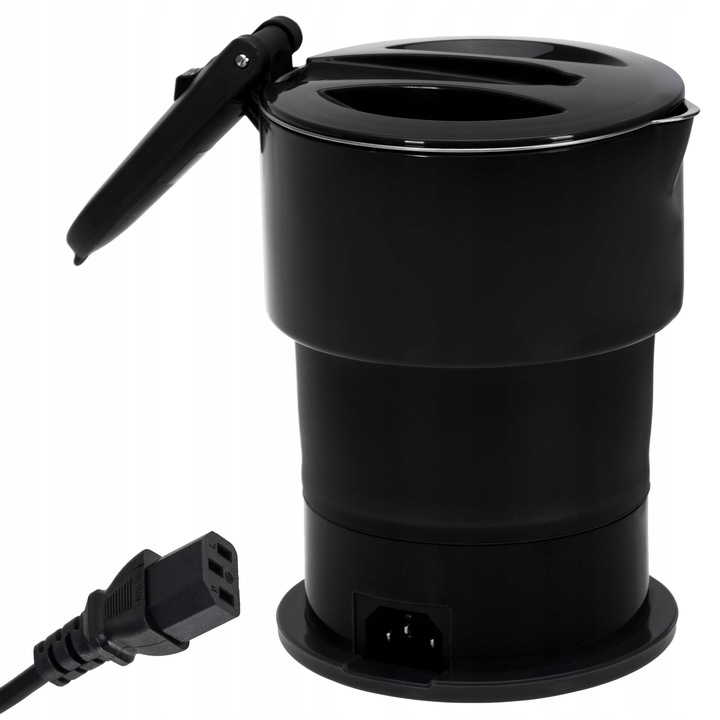 CZAJNIK TURYSTYCZNY elektryczny 600W mały 0.6l składany podróżny CAMRY