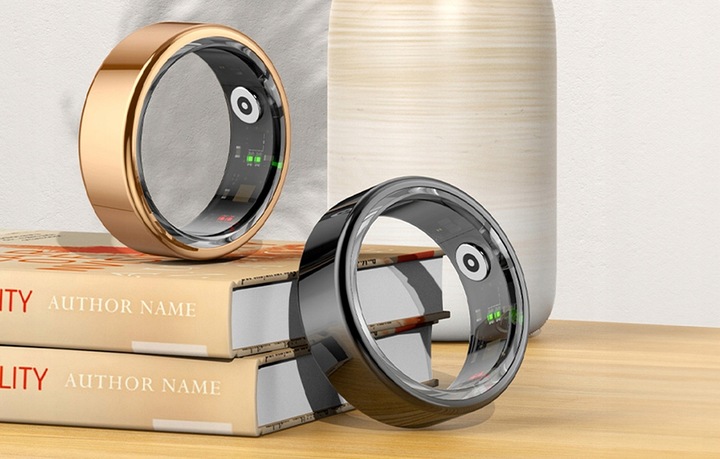 Smartring Colmi R02 20.3mm Smart Ring Roz. 11 Ip68 Monitor Snu Czarny