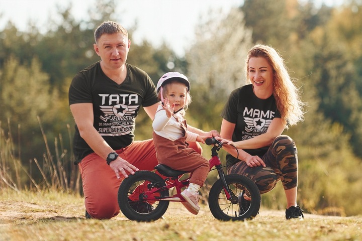 KOSZULKA DLA TATY I MAMY JEDNOSTKA DO ZADAŃ SPECJALNYCH -POMYSŁ NA UPOMINEK
