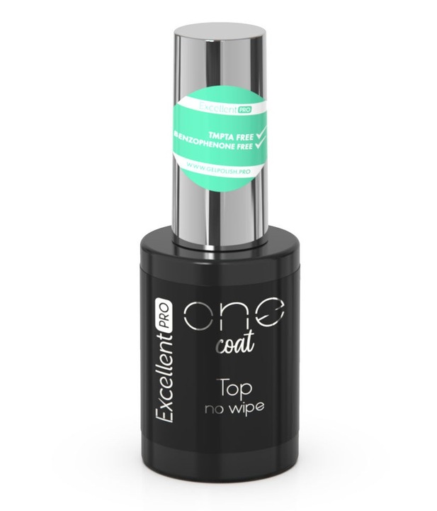 EXCELLENT PRO TOP NO WIPE NABŁYSZCZAJĄCY TOP HYBRYDOWY 11ml TPO FREE