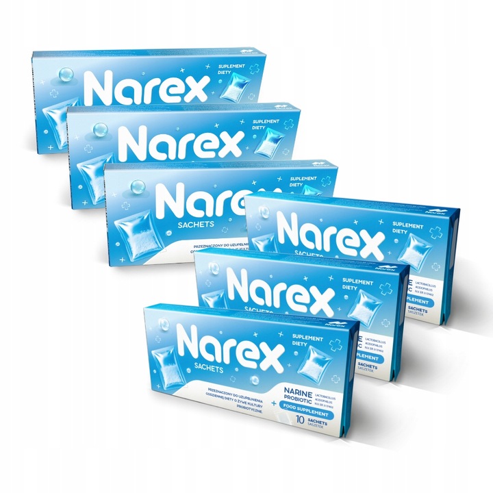 Narex Sachets - probiotyk Narine - zestaw miesięczny