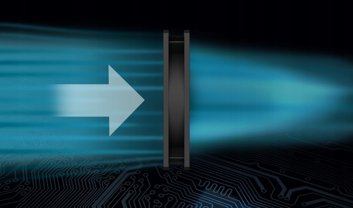 ARCTIC P8 SLIM PWM PST wentylator do obudowy 8cm, 80x80mm