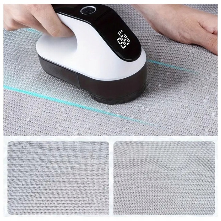 GOLARKA DO UBRAŃ AKUMULATOROWA DO CZYSZCZENIA TAPICERKI SWETRÓW KANAPY