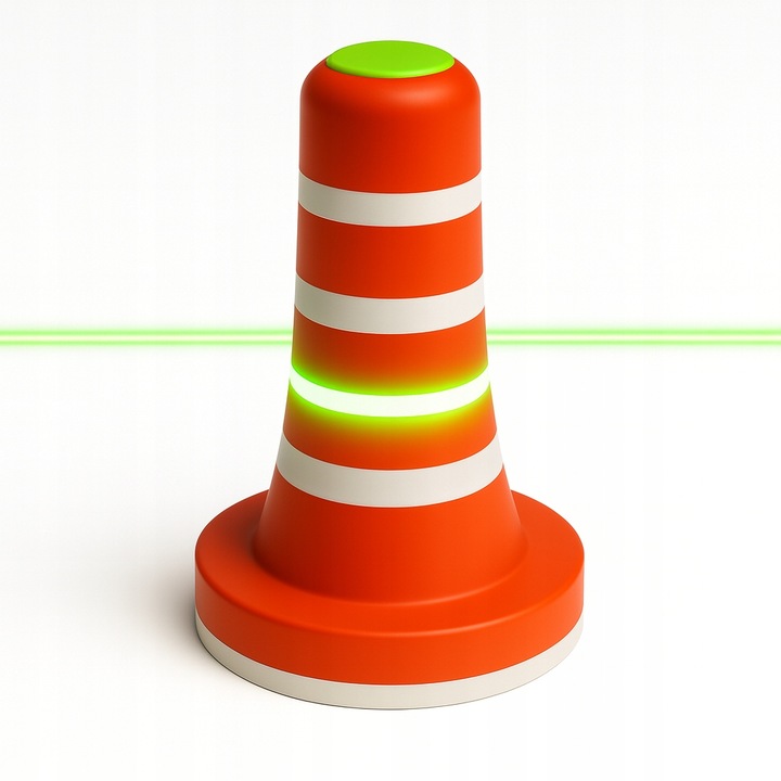 Pionki znaczniki do poziomowania laserowego szafek blatów mebli Laser