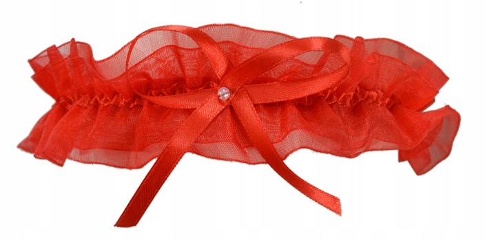 JULIMEX podwiązka MONACO RED PW 03 czerwone STUDNIÓWKA