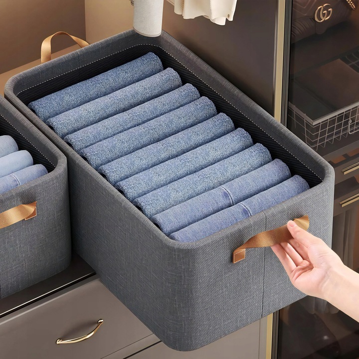 ORGANIZER NA UBRANIA KOSMETYKI LEKI POJEMNIK DO SZUFLADY SZAFY SZAFKI