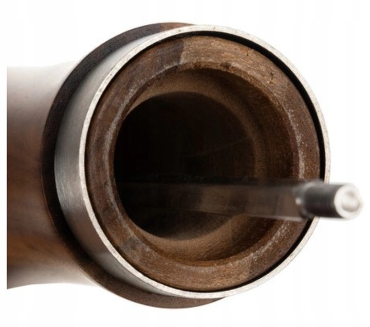 Młynek ręczny do soli i pieprzy DREWNIANY Ruhhy 2 sztuki