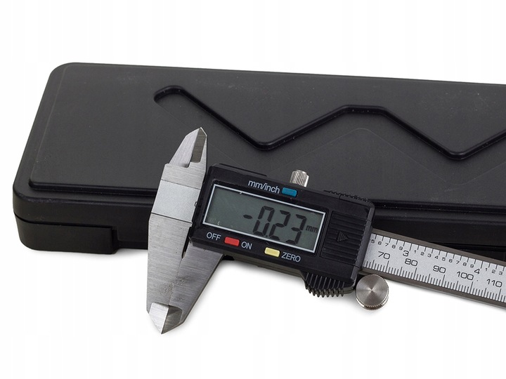 SUWMIARKA ELEKTRONICZNA CYFROWA L150 LCD METALOWA