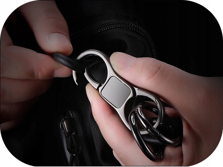 Karabińczyk brelok breloczek na klucze do kluczy