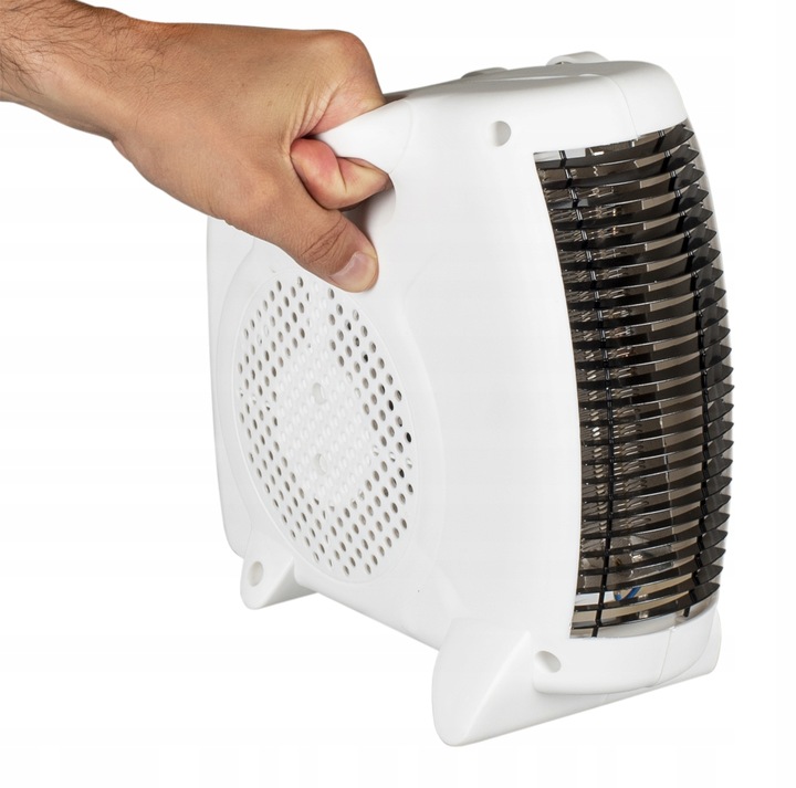 TERMOWENTYLATOR FARELKA GRZEJNIK ELEKTRYCZNY BIAŁY NAWIEW CICHY MOCNY