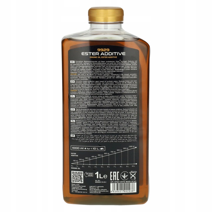 Dodatek do Oleju 9929 Mannol Ester Additive 1L