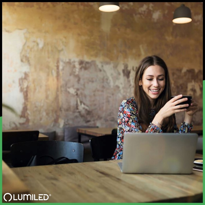 6x Żarówka LED E27 MAŁA KULKA 8W = 80W 4000K Neutralna LUMILED NIE