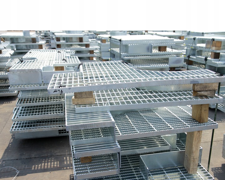 Krata WEMA 600x1000 | ocynkowana | płaskownik 30x2 mm | podest metalowy