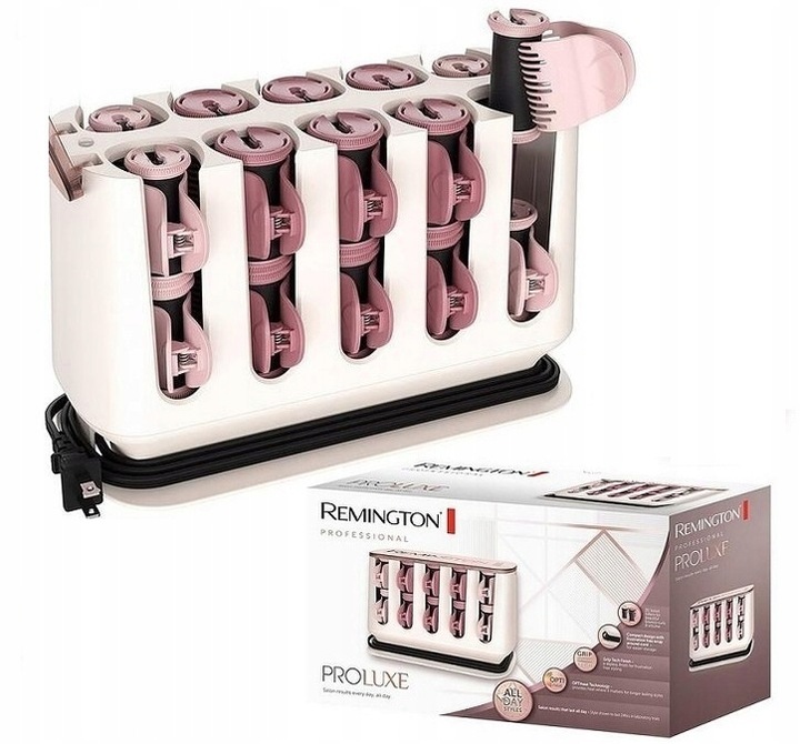 TERMOLOKI Wałki do Włosów Termiczne Welurowe Fale Loki REMINGTON H9100