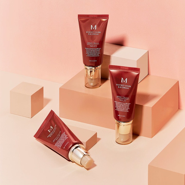 Krem BB Missha BB 21 Light Beige SPF 41-50 50 ml