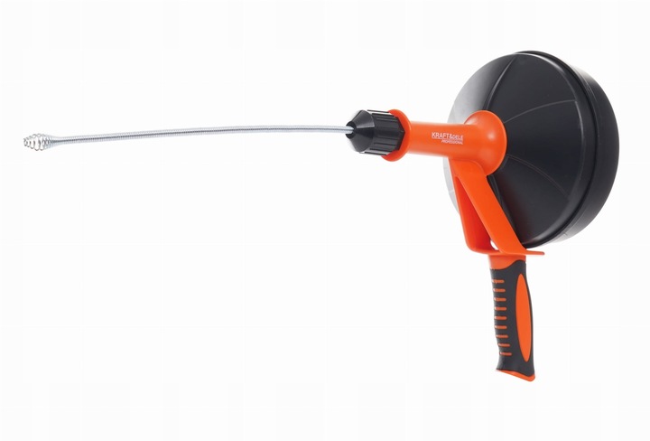 SPIRALA BĘBNOWA KANALIZACYJNA 6,00mm x 7,6 m DO UDRAŻNIANIA RUR -