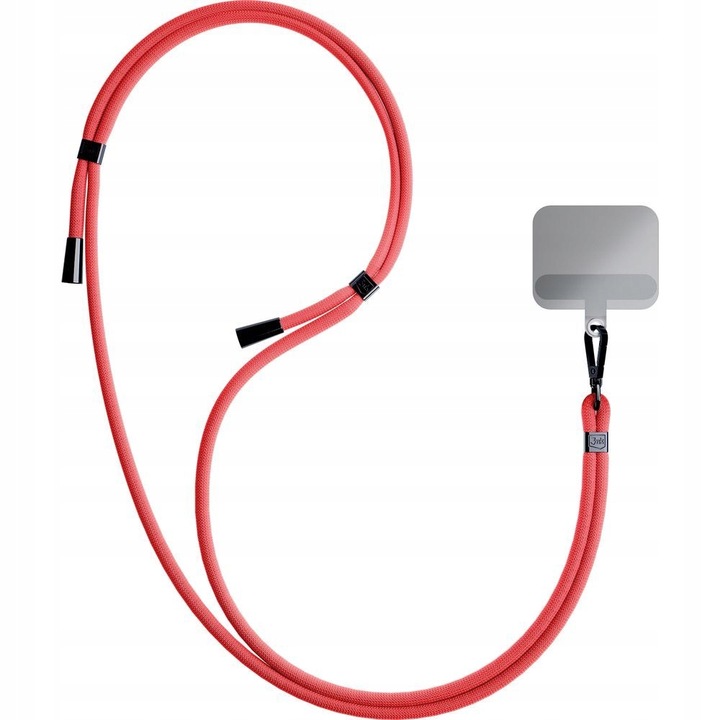 Smycz do telefonu - 3mk EasyClip - Czerwony