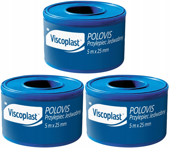 Polovis Jedwabny Plaster Na Rolce 5mx25mm