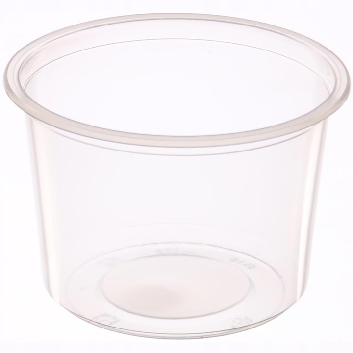 Pojemnik Na Zupę Plastikowy Jednorazowy Okrągły 500 ml Wieczko Guillin