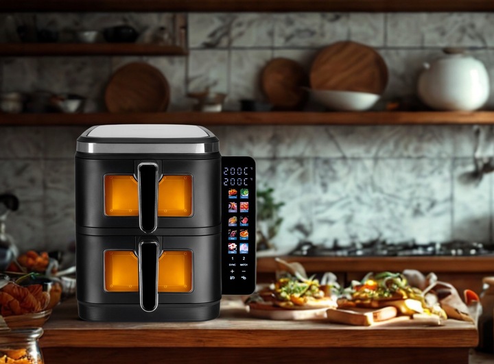 FRYTKOWNICA PIONOWA BEZTŁUSZCZOWA AIRDWELLER 2800W 11L XXL AIR FRYER