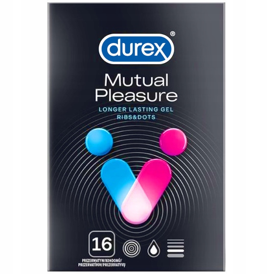Durex Mutual Pleasure prezerwatywy opóźniające wytrysk potęgujące orgazm
