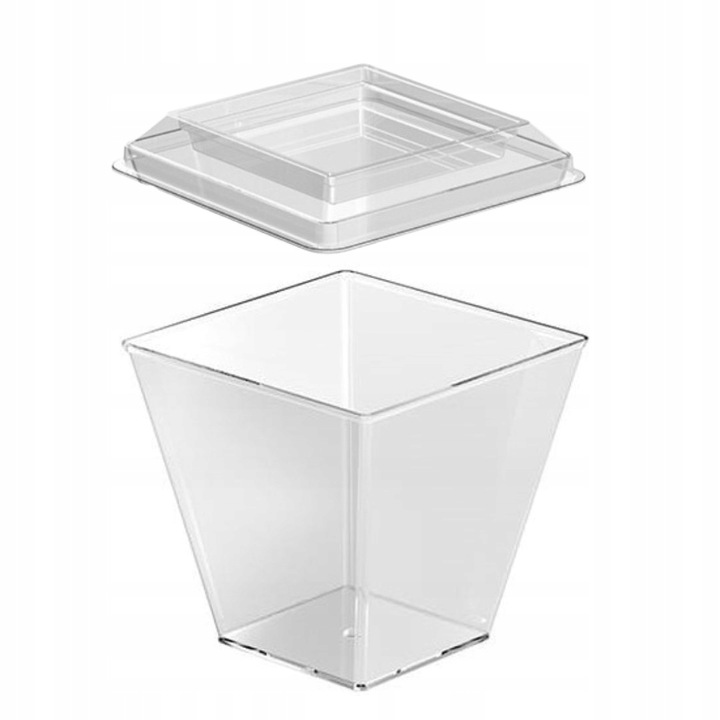 Pucharki do deserów na przekąski FINGERFOOD 200ml