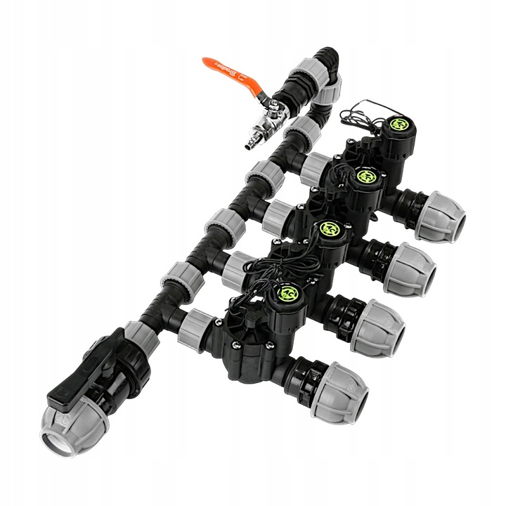 ELEKTROZAWÓR Z REGULACJĄ PRZEPŁYWU DO NAWADNIANIA 2 X GZ 1 CAL 10 BAR